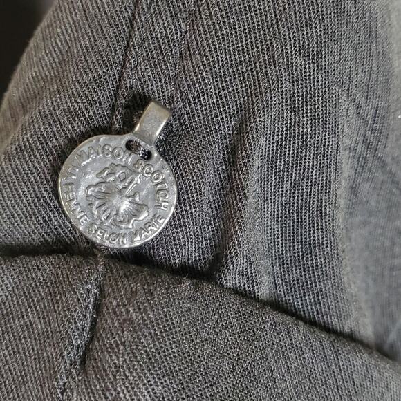 Maison Scotch Button up Utility Romper Black Great condition Size 6 - Picture 10 of 11